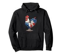 Nice Costume de Poulet France pour Les Amoureux des coqs et des Animaux Sweat à Capuche