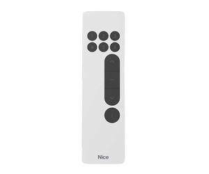 NICE DOMI' P6 DOMIP6 Télécommande émetteur bidirectionnel portable 6 canaux Blanc
