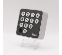 NICE EDS - Digicode Filaire 12/24V pour Portail, Garage, Portillon - IP44 - Fonctionne avec Décodeur NICE MORX (Obligatoire) + 1 Goodies DOMOBIP
