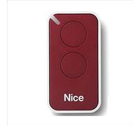 Nice Era-Inti Télécommande pour Portail Originale 2 Touches 433,92 MHz à Code aléatoire pour remplacer Les télécommandes Nice Very VR One, ON1, ON2 Ainsi Que Flor, FLO2R-S et FLO1R-S