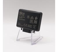 NICE F210 - Paire de photocellules universelles infrarouges à contact libre (NO/NC) pour automatisme de portail ou garage - 12-24 V AC/DC + 1 Goodies DOMOBIP (Récepteur OXIDB)