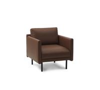 Nice Fauteuil Omaha Cuir Cognac