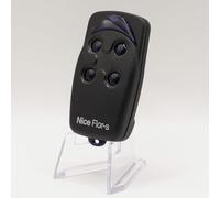 Nice FLO4R-S - Télécommande 4 canaux Bleu foncé pour portails et Garage - Rolling Code 433,92 MHz - Compatible FLOX2R / FLOXI2R / OX2 - Émetteur Officiel certifié + 1 Goodies DOMOBIP