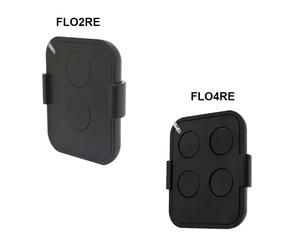 Nice FLORS FLO2RS FLO4RS FLO2RE FLO4RE ERA ONE INTI 433.92MHz 100% télécommande universelle ouvre-porte de Garage Code roulant noir