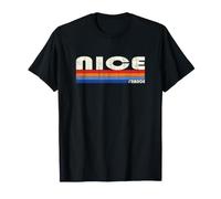 Nice France Retro 70s 80s Style T-Shirt