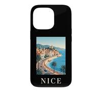 Nice France Ville Côte d'Azur Rétro Voyage Coque pour iPhone 13 Pro