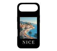 Nice France Ville Côte d'Azur Rétro Voyage Coque pour iPhone Air