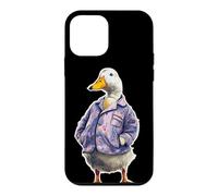 Nice Goose en Pyjama pour Les Amateurs de Canards Coque pour iPhone 12 Mini