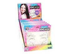 Nice Group - Creative Star Face Gems Tattoo, Blister de Gemmes Adhésives pour le Visage, 1 Pack Surprise - 02605