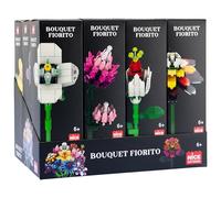 Nice Group - Flower Briques Assortiment II - Set de Construction en Blocs de Fleurs, 1 boîte Surprise