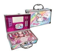 Nice Group - Magic Unicorn Case Make Up, valise avec miroir et kit de maquillage pour enfants