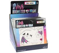 Nice Group - Monster High Face Tattoo, 1 paquet surprise de gemmes adhésives pour le visage.