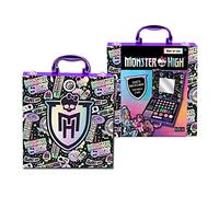 Nice Group - Monster High Make Up Case - Mallette de Maquillage pour Enfants avec Miroir, Fard à paupières, Vernis à Ongles, Brillant à lèvres