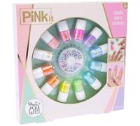 Nice Group Pink It Rainbow Nails 1 Set pour décoration d'ongles pour enfants