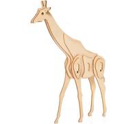 NICE IDEA Puzzle en bois modèle 3D Girafe D013
