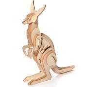 NICE IDEA Puzzle en bois modèle 3D Kangourou D014