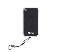 NICE Inti2 Noir 2 canaux Rolling Code télécommande émetteur, 433.92 Mhz rolling code. Compatible avec, FLOR-S, One, Flore Terrestres.
