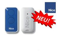 NICE INTI2B émetteur de transmission à 2 canaux bleu, 433.92Mhz code de roulement. Compatible avec les télécommandes FLOR-S, ONE,
