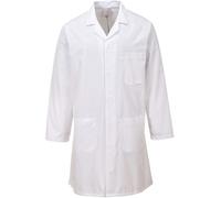 NICE LABO Blouse Blanche - Laboratoire Scolaire de Chimie - Enfant - Fille/Garçon -adulte- 100% Coton (XL (Tour de Poitrine 125CM))
