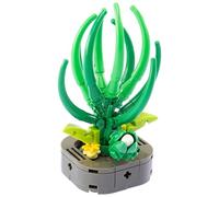 Nice Mattoncini - Exotic Plants - Ensemble de Construction en Blocs de la Plante Abuca Spiralis - Cod 78045