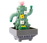 Nice Mattoncini - Exotic Plants - Ensemble de Construction en Blocs de la Plante Cactus - Cod 78052