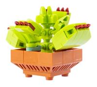 Nice Mattoncini - Exotic Plants - Ensemble de Construction en Blocs de la Plante Dionaea Muscipula - Code 78049