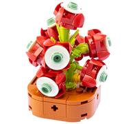 Nice Mattoncini - Exotic Plants - Ensemble de Construction en Blocs de la Plante Schlumbergera - Cod 78046