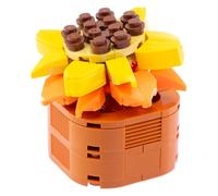 Nice Mattoncini - Exotic Plants - Ensemble de Construction en Blocs de la Plante Sedum Adolphii - Cod 78043