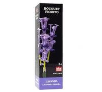 Nice Mattoncini Nice Group-Flower Briques - Ensemble de Construction en Blocs de Fleur Lavande, 78010