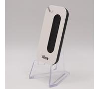 NICE MYGO2BD - Télécommande 2 canaux Bidirectionnelle Noir pour Portails/Garage avec retour d'informations - 433,92MHz - Remplace les Gammes FLOR-S, ONE, et FLORE + 1 Goodies DOMOBIP