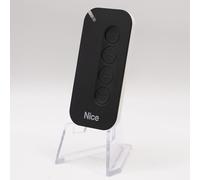 NICE MyGo4 - Télécommande 4 canaux noir pour Portails et Porte de Garage - 433,92MHz - Remplace les Gamme FLOR-S, ONE, et FLORE + 1 Goodies DOMOBIP