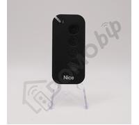 NICE MyGo4 - Télécommande 4 canaux noir pour Portails/Garage - 433 92MHz - Remplace FLO4R-S ON4E et FLO4RE
