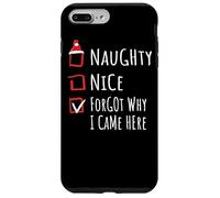 Nice Naughty Forgot Why I Came Here List Shirt Xmas Coque pour iPhone 7 Plus/8 Plus