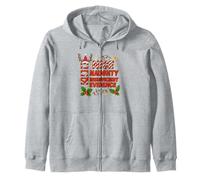 Nice Naughty Insufficient Evidence Christmas List Shirt Xmas Sweat à Capuche