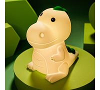 NICE POINT Veilleuse pour enfants,Lampe de nuit en silicone pour dinosaures,Veilleuse pour animaux pour garçons et filles,Veilleuse pour chambre à coucher