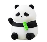 NICE POINT Veilleuse pour les enfants, Panda mignon, animaux squishy, lampe en silicone pour les garçons et les filles, veilleuse LED pour la décoration de la chambre d'enfant.
