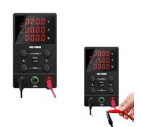 Nice-power 60V 5A DC Power Supply Adjustable Digit Display Laboratory Power Supplies Voltage Regulator 30V 10A 120V 3A Repair(220V,30V 5A 150W White)