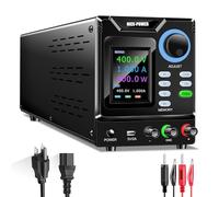 NICE-POWER Alimentation CC variable, 0-400 V 0-1 A, haute tension programmable réglable, alimentation régulée pour banc de laboratoire avec bouton d'encodeur, mémoire de stockage, interrupteur de