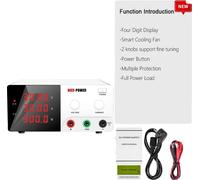NICE-POWER Alimentation DC pour laboratoire, sortie 0-30V 0-60A, affichage LED à quatre chiffres, 30v30a 900W blanc, 220 V