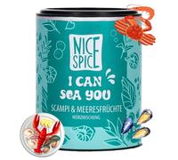 NICE SPICE Scampi & fruits de mer 15 x 60 g Mélange d'épices pour poissons et crevettes - Préparation des épices pour la nourriture de mer