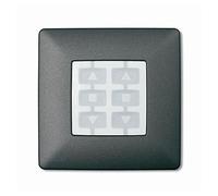 NICE - Télécommande / Emetteur NiceOpla plaque murale carré graphite NICE - WSG