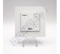 Nice - Télécommande murale Domì W1 - Bidirectionnelle pour motorisations - 433.92 MHz - 3 boutons - Remplace ERA W1