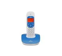 NICE - Téléphone sans fil avec ID d'appelant - DECTGAP - blanc, bleu