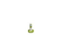 Brondi Téléphone sans fil NICE – ID d'appelant, DECT/GAP – Blanc/Vert
