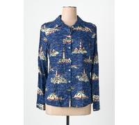 nice things chemisiers et blouses femme de couleur bleu 46