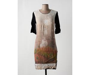 nice things robes femme de couleur beige 38