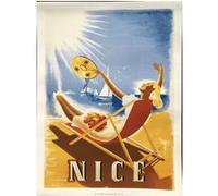 Nice / Transat - Jean LUC - 30x40 cm - AFFICHE / POSTER G