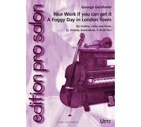 Nice Work if you can get it - A Foggy Day in London Town pour ensemble de salon (Partition de piano et voix)