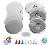Nice2Have Lot de 25 pièces d'ouvre-bouteille 58 mm - Fournitures de fabrication de boutons pour machine à boutons
