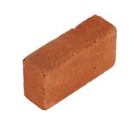 Nicear 100 mini briques 1/12, mini mur en pierre, modèle de construction en briques, décoration de maison de poupée de jardin de fées à faire soi-même (rouge/cyan 15 x 29 x 9 mm)